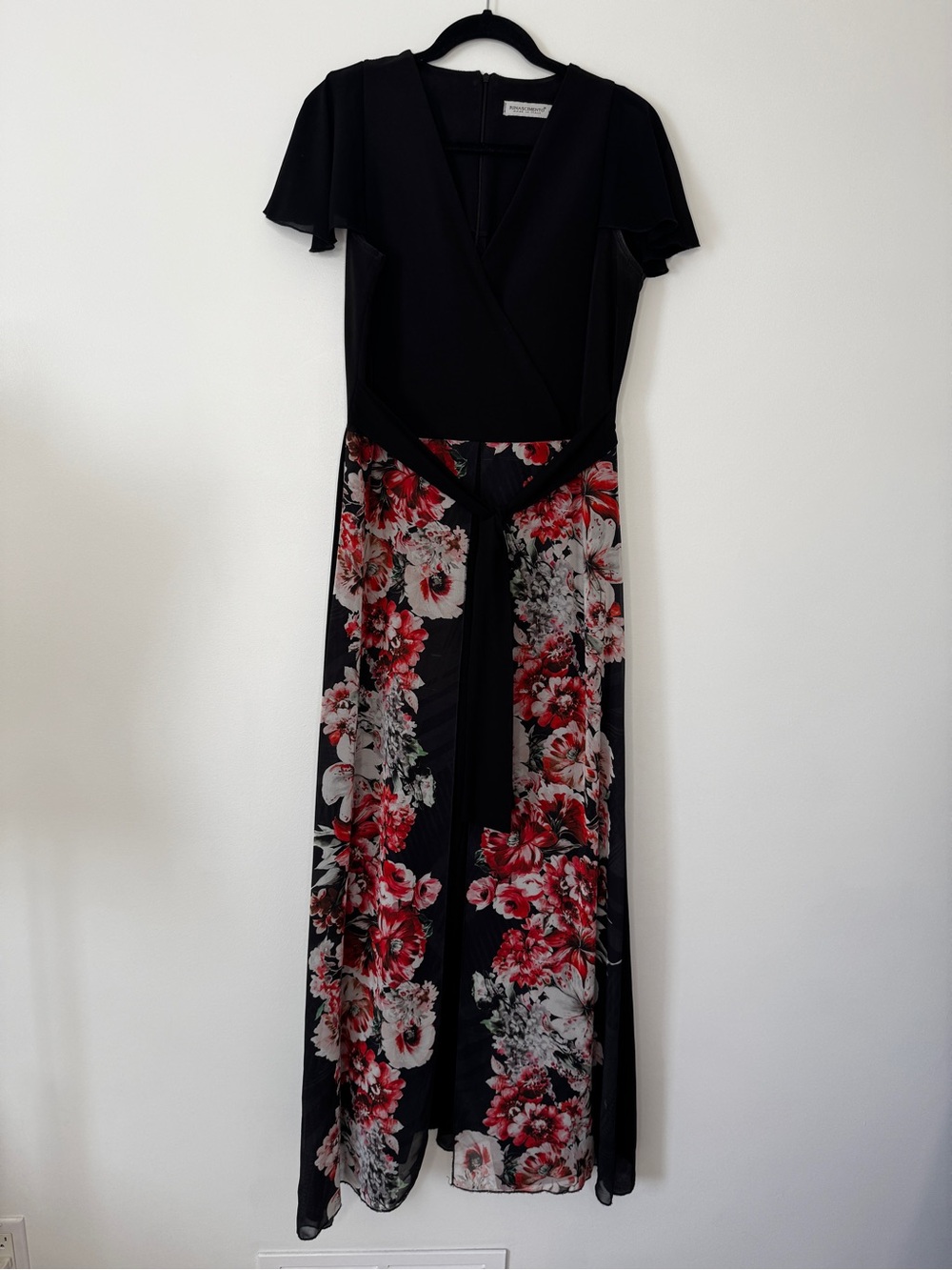 RinaScimento Jumpsuit Pantsuit Maxi Dress-Like Evening Wear Made in Italy Sz L